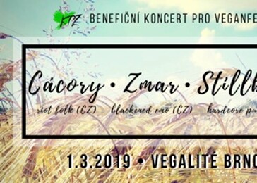 Koncert pro VeganFest - Cácory • Zmar • Stillborn (Brno)