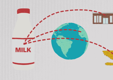 Jak vláda pomáhá průmyslu prodat mléko (video)