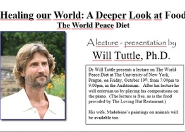 Will Tuttle: The World Peace Diet - lecture (Praha)