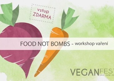Workshop vaření s Food Not Bombs (VeganFest Brno)